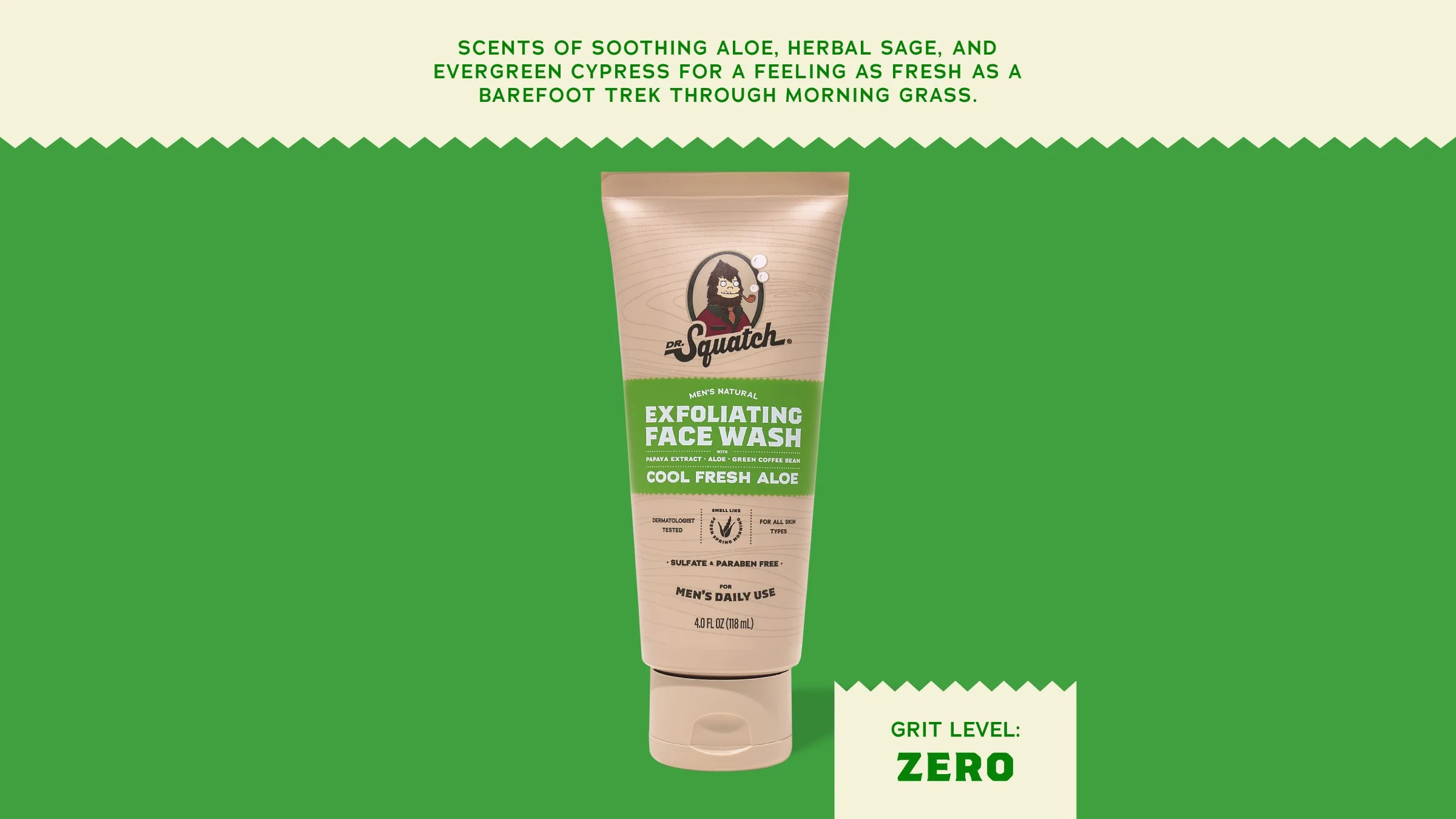 Cool Fresh Aloe Exfoliating Face Wash - Image 5
