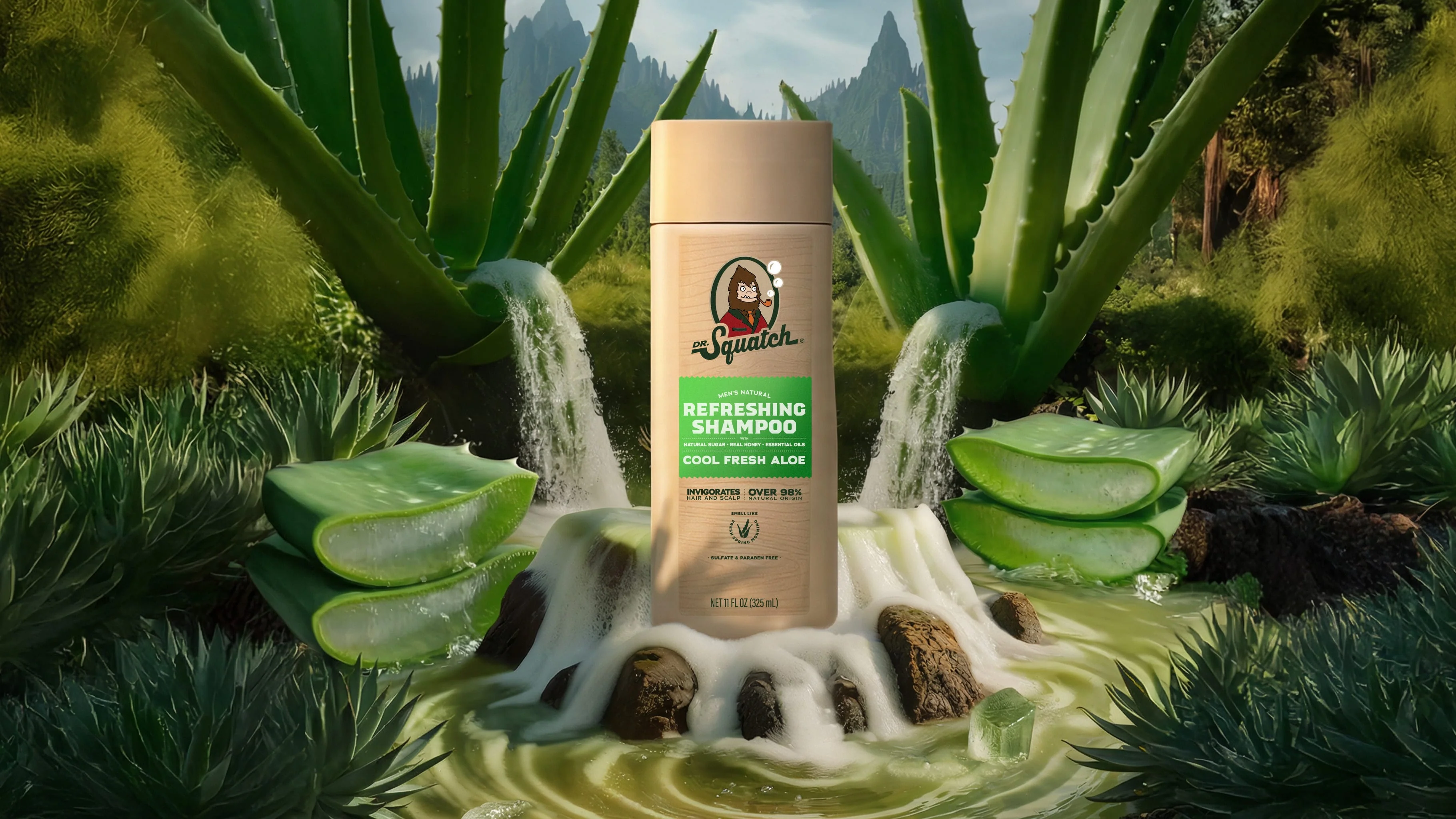 Cool Fresh Aloe Shampoo - Image 2